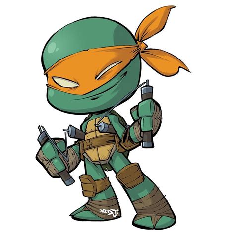 TEENAGE MUTANT NINJA TURTLES CHIBI SNAPZ SINGLE LOOSE LEONARDO Toys ...