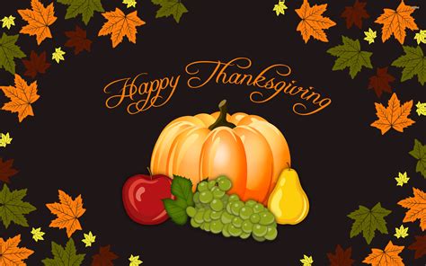 Happy Thanksgiving desktop Wallpaper Download - High Resolution 4K ...