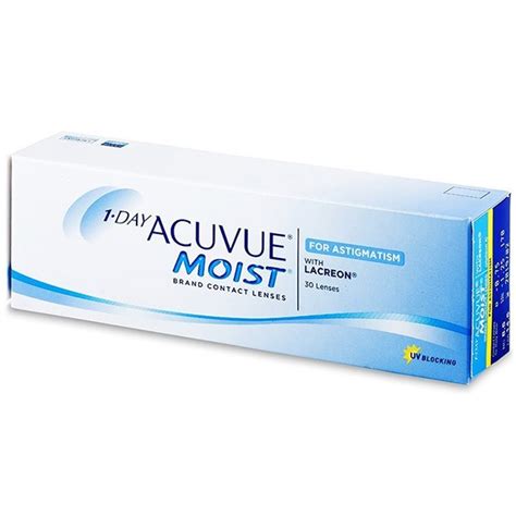 1 Day Acuvue Moist for Astigmatism – 30 Pack – Wize Eyes Optometrists