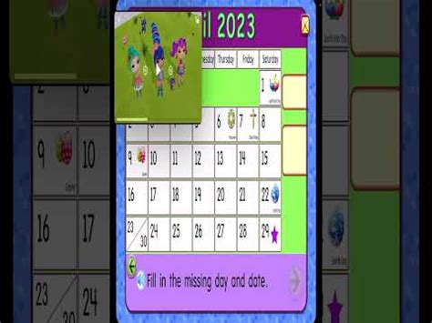 Starfall Calendar - YouTube