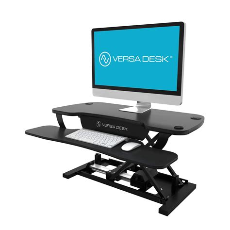 VersaDesk Power Pro - 36" Electric Height-Adjustable Desk Riser - Sit ...