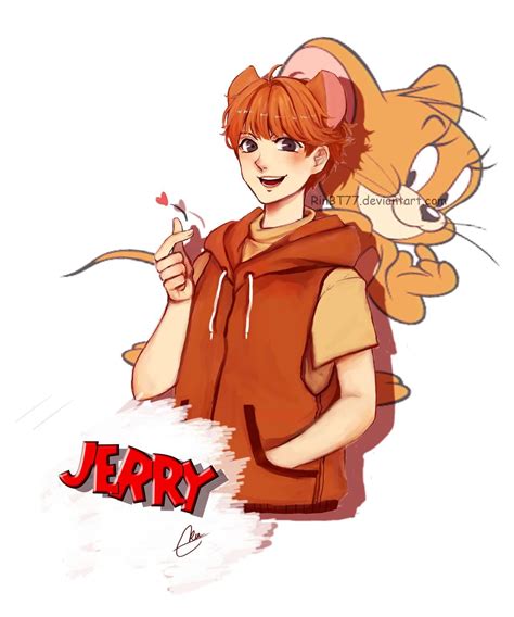 Jerry by RinBT77 on DeviantArt | Anime vs cartoon, Disney cartoons, Cartoon