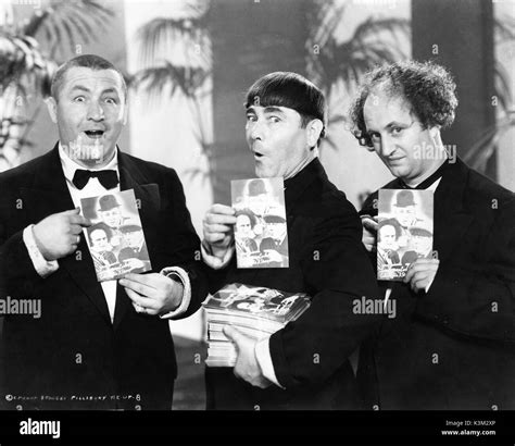 THE THREE STOOGES CURLY HOWARD, MOE HOWARD, LARRY FINE American ...