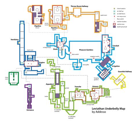 Leviathan Raid Underbelly Map - Destiny 2 | Destiny, Leviathan, Map