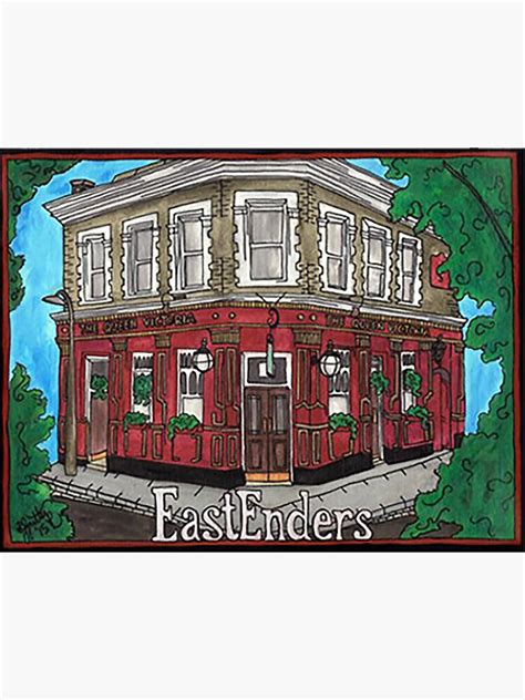 "Eastenders" Sticker for Sale by TillyPatel | Redbubble