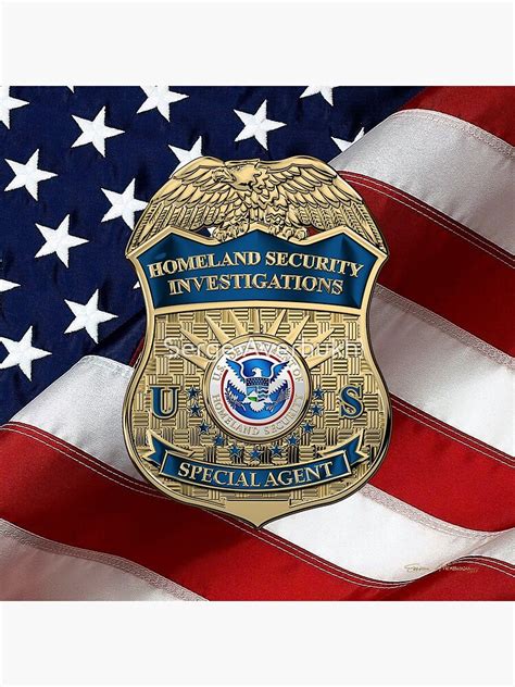 "Homeland Security Investigations - HSI Special Agent New Badge over ...