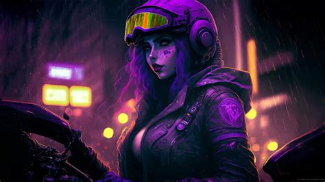 Share 64+ cyberpunk girl wallpaper best - in.cdgdbentre