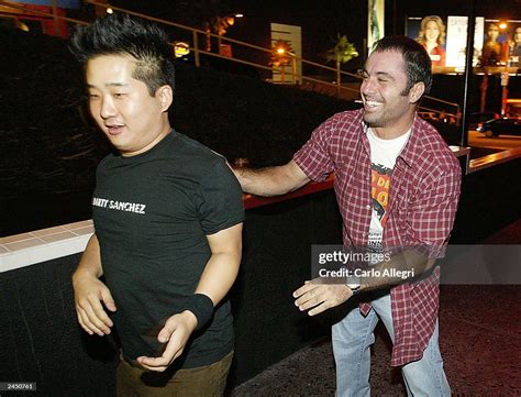 Comedians Bobby Lee of Mad TV and Joe Rogan of The Man Show goof ...