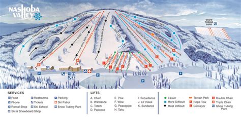 Trail Map – Nashoba Valley Ski Area