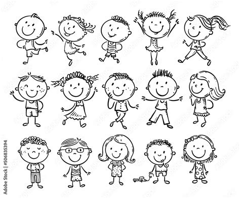 Child Outline Clipart