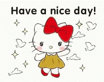 Have A Nice Day Hello Kitty GIF - Have A Nice Day Hello Kitty Cat ...