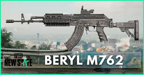 PUBG: New State Best Beryl M762 Attachments Build - zilliongamer