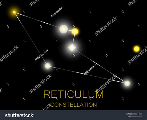 64 Reticulum Constellation Images, Stock Photos & Vectors | Shutterstock