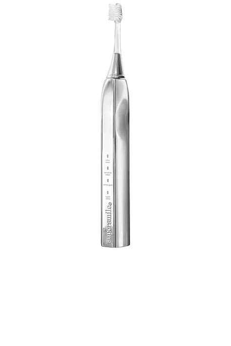 supersmile Zina45 Sonic Pulse Toothbrush With Case in Chrome Silver ...