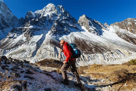 Hike in Himalayas | Stock image | Colourbox