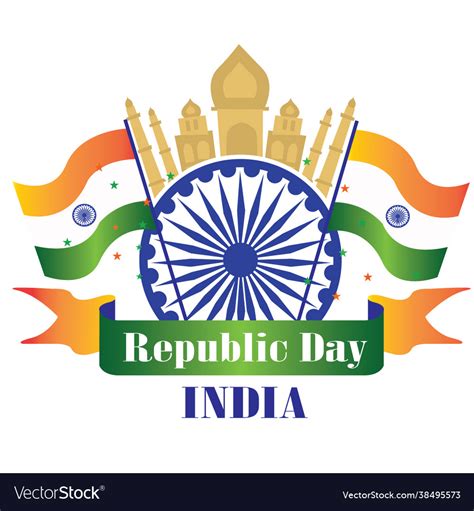 Republic day png Royalty Free Vector Image - VectorStock