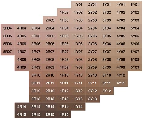 Makeup Skin Color Chart | Saubhaya Makeup