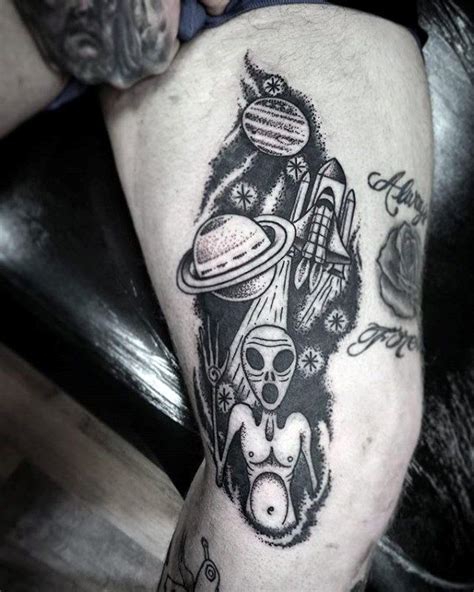 Alien Tattoo Designs Art : 45 Alien Head Tattoos - V současné době ...