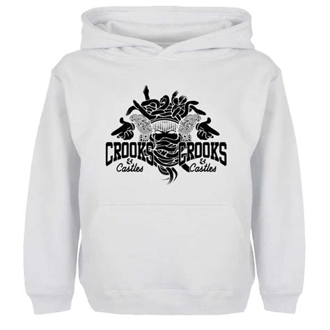 Punk Crooks And Castles Graffiti Art Hoodie Men Women Boy Girl ...