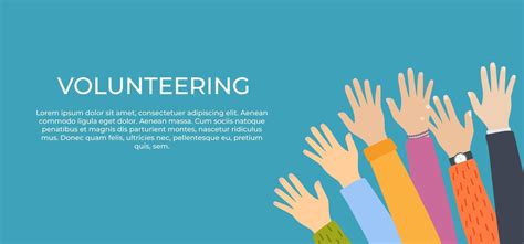 Volunteering Concept background. Vector Illustration. 3503293 Vector ...