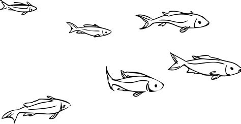 School Fish Clipart - Fun and Colorful Fish Images for Education