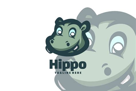 Hippo Logo | Branding & Logo Templates ~ Creative Market