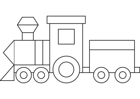 Train Printable Template | Free Printable Papercraft Templates