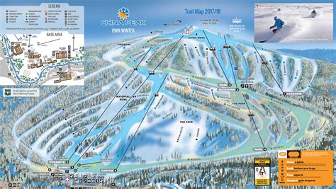 China Peak Trail Map | SkiCentral.com