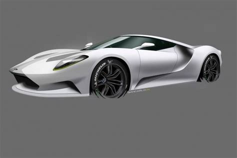 Ford GT Design Theme D Design Sketch by Giancarlo Viganego | Supercar ...