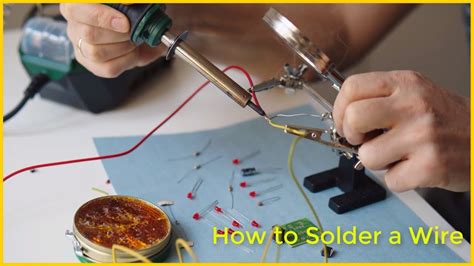 Soldering Wires Together