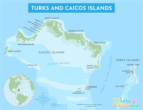 Maps of the Turks and Caicos Islands | Visit Turks and Caicos Islands