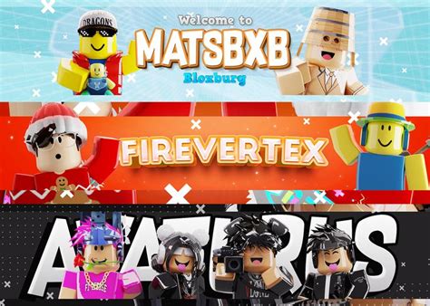 Hiezellblox: I will design a roblox banner for your youtube or twitter ...