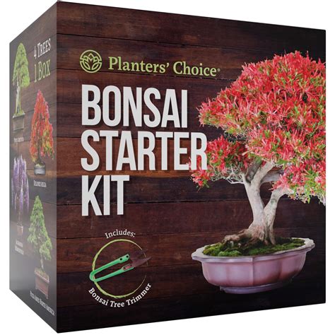 Planters’ Choice + Bonsai Starter Kit – The Complete Growing Kit