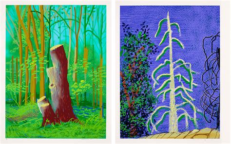 David Hockney's iPad paintings | Christie's