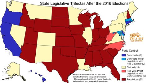 States With Republican Governors Map - Keith N Olivier