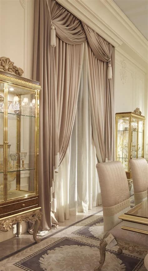 Beautiful, Elegant Formal Living Room Drapery | Curtains living room ...