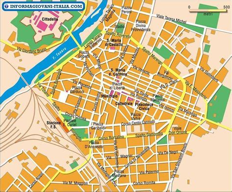 Map of Alessandria