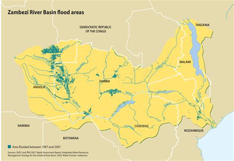 Limpopo Zambezi River Africa Map