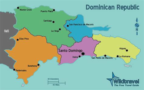 File:Dominican Republic Regions Map.png - Wikitravel