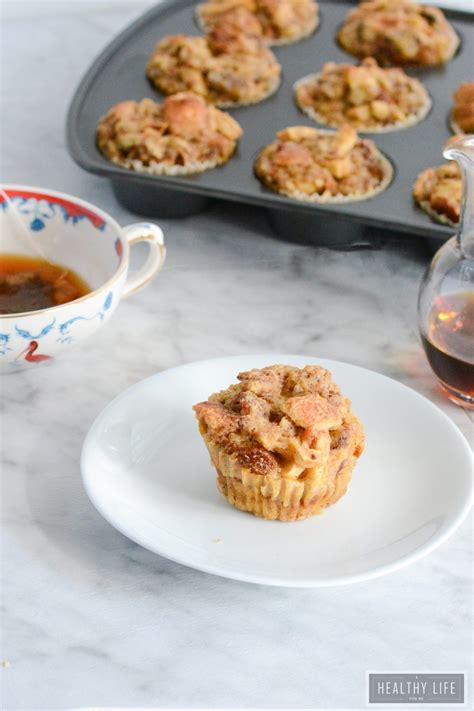 Bread Pudding Muffins » A Healthy Life For Me