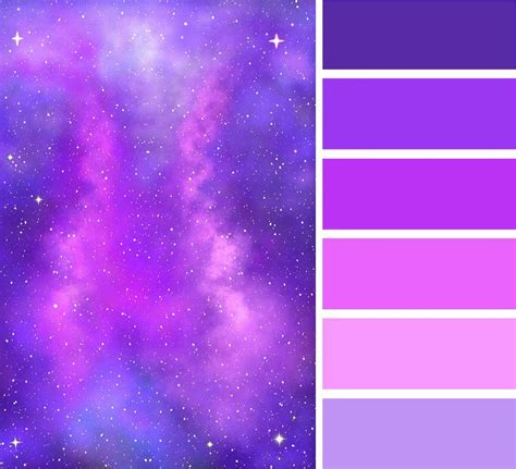 √ Pastel Galaxy Color Palette