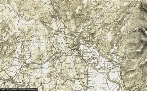 Old Maps of Newton Stewart, Dumfries and Galloway