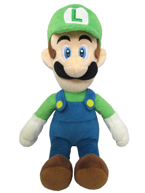 Buy Sanei Super Mario All Star Collection 10 Luigi Plush, Small Online ...