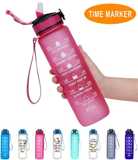 Best Time Marker Water Bottle With Filter - Your Home Life