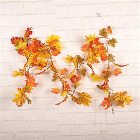 Thanksgiving Decorations Fall Garland, Thanksgiving Decor Autumn Maple ...