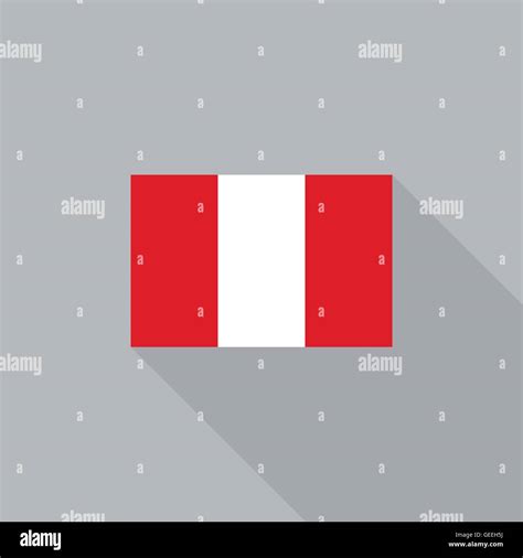 Peru flag flat design vector illustration Stock Vector Image & Art - Alamy