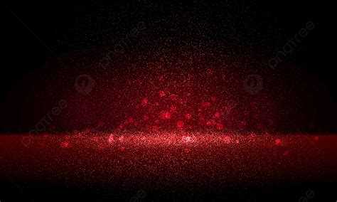 Luxury Red Gold Glitter Particles On Black Background, Bokeh, Particles ...