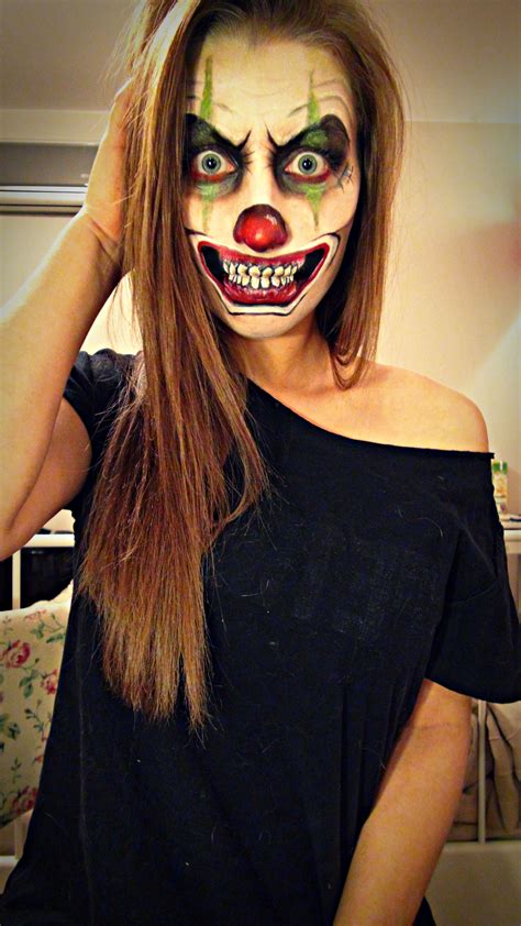 10 Stunning Makeup Ideas for Halloween | Scary clown makeup, Halloween ...