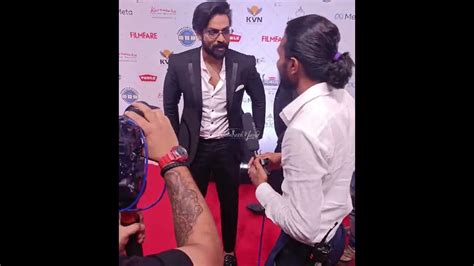 Vaishnav tej at filmfare awards 2022 south unseen - YouTube