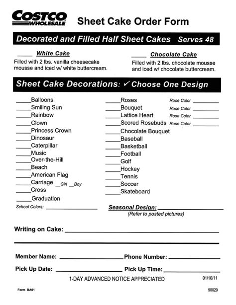 All 18 Costco Cakes Menu with Prices 2023 with Tips | Costco cake ...